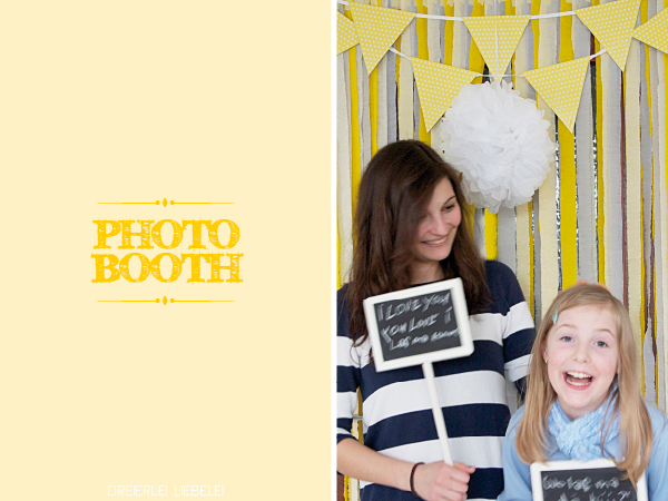 Baby Shower Spiel Photobooth © www.dreierlei-liebelei.blogspot.de