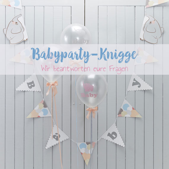 Wir beantworten eure Fragen zur Baby Shower Party