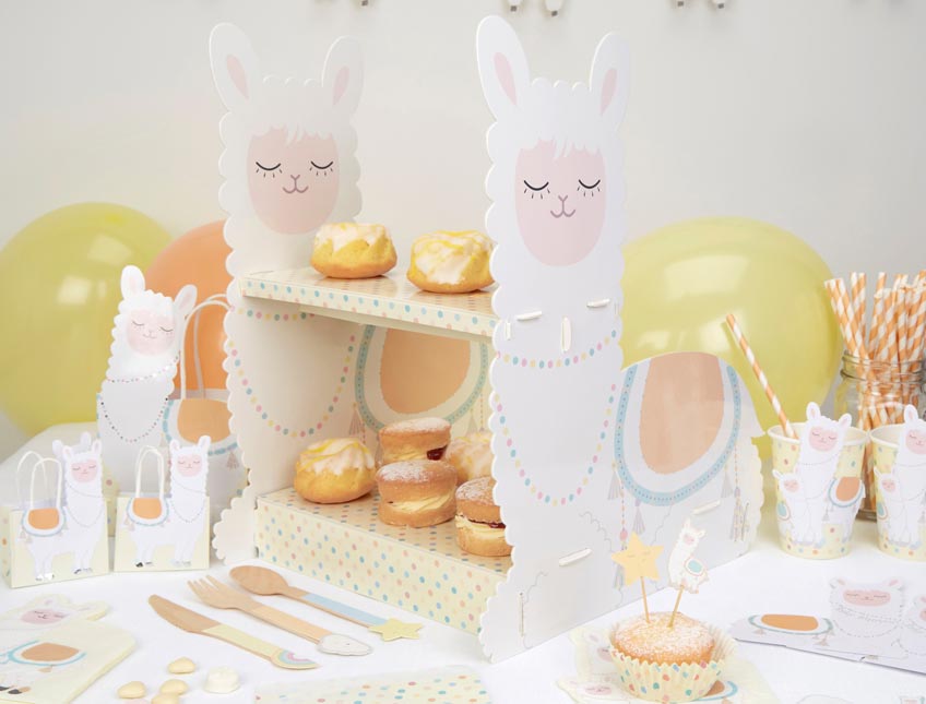 Passe deine Candy Bar zur Babyparty farblich ans Motto an