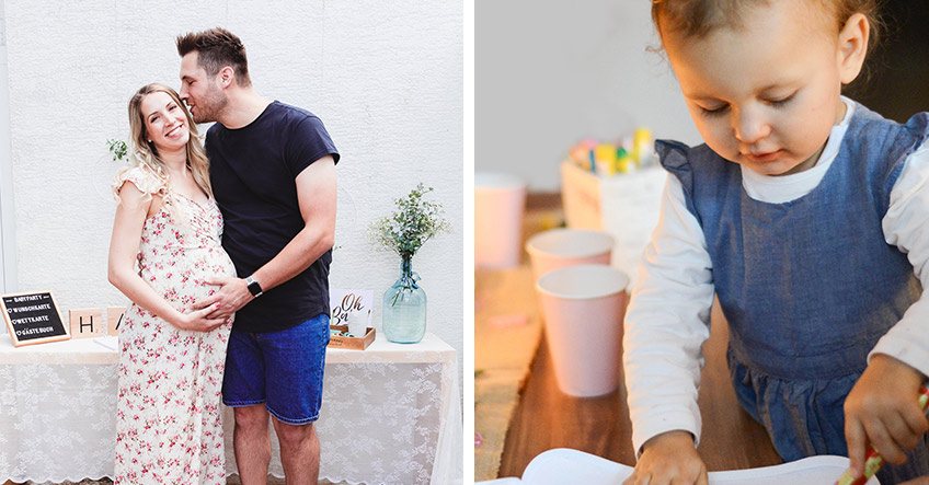 Lade ruhig auch Männer und Kinder zur Babyparty ein (c) links: fashionblonde Lade ruhig auch Männer und Kinder zur Babyparty ein (c) links: fashionblonde
