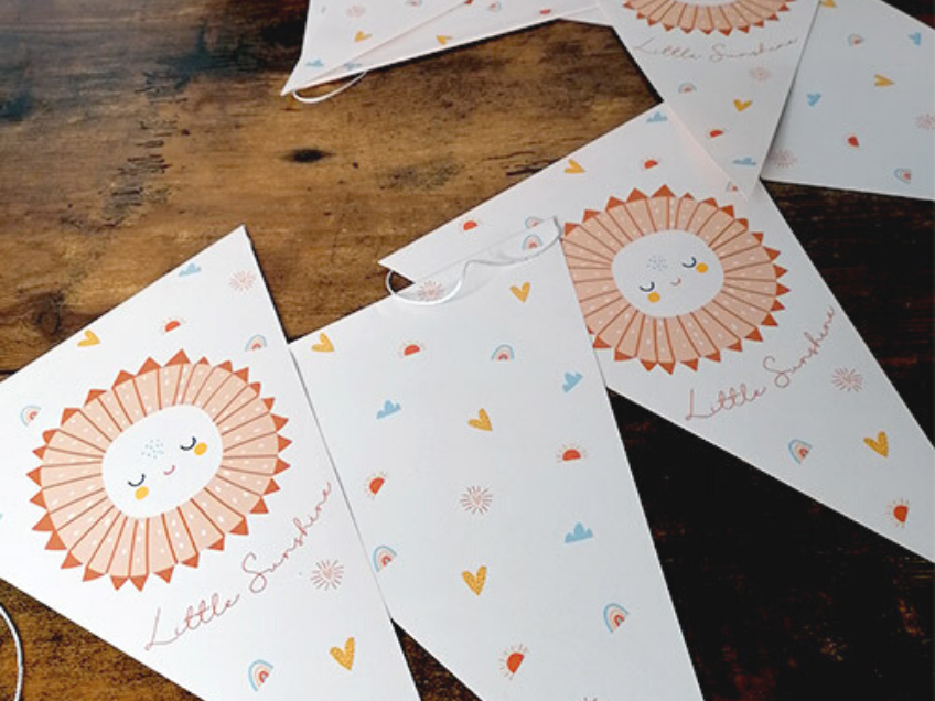 Begrüße den neuen Sonnenschein mit passender (Welcome) Babyparty Deko Begrüße den neuen Sonnenschein mit passender (Welcome) Babyparty Deko