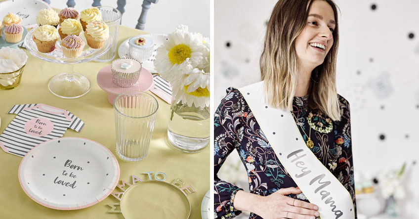 Schaffe kuschelige Mini-Babyparty-Stimmung mit niedlicher Deko & Accessoires