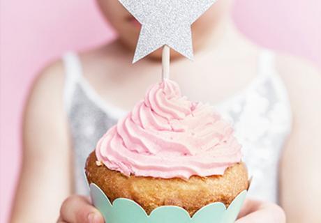 Ob Team Rosa oder Blau: Der Sternchen-Pastell-Mix zum 1. Geburtstag 