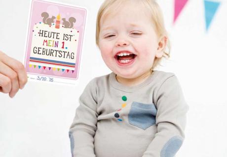 Mach schöne Meilenstein-Geburtstagsfotos nach 12 Monaten