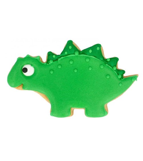 Ausstechform mit Innenprägung "Stegosaurus" - 10 cm