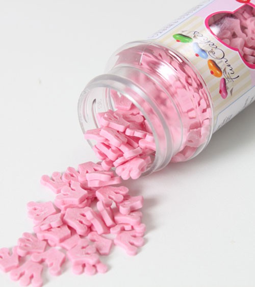 FunCakes Zuckerkronen - rosa - 45g