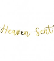 Girlande "Heaven Sent" - metallic gold - 85 cm