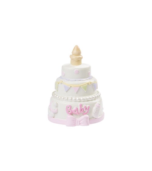 Deko-Figur "Baby Girl Torte" - 4,5 cm