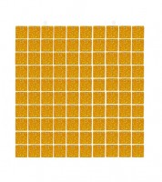 Pailletten-Wandpaneel - holo gold, transparent - 30 x 30 cm