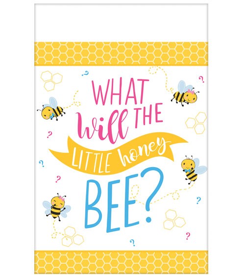Papiertischdecke "What will it Bee?" - 137 x 259 cm
