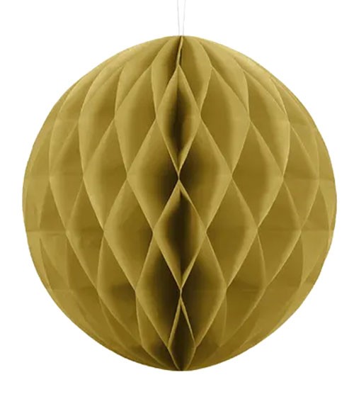 Wabenball - gold