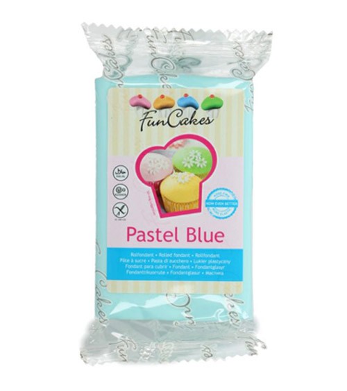 FunCakes Fondant - pastell blau - 250 g