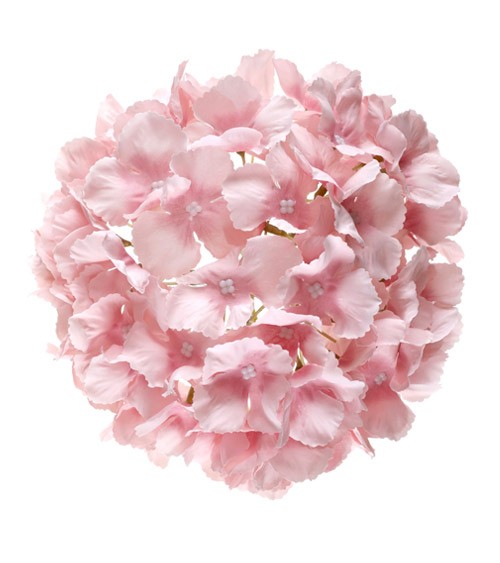 Künstliche Hortensien-Blüte - rosa - 20 cm