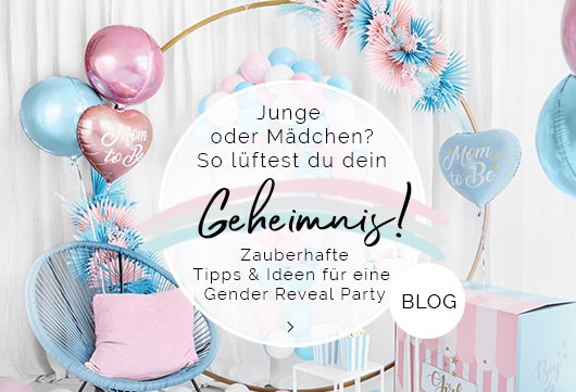 Die besten Gender Reveal Party Tipps hier im Blog!