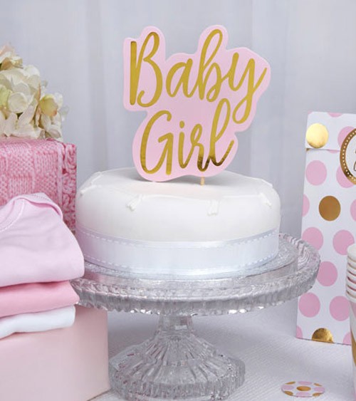 Cake-Topper "Baby Girl"