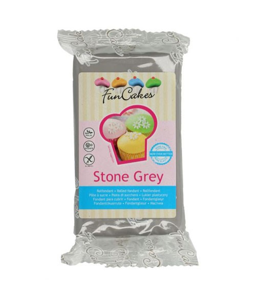 Funcakes Fondant - grau - 250 g