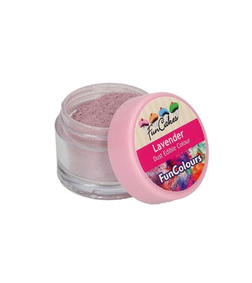 Funcakes Lebensmittelfarbe Pulver - lavendel - 3,5 g