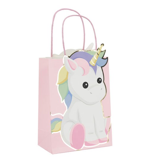 Geschenktüten "Kleines Einhorn" - 15 x 20 cm - 4 Stück