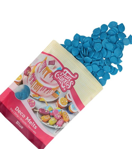 Funcakes Deco-Melts - blau - 250 g