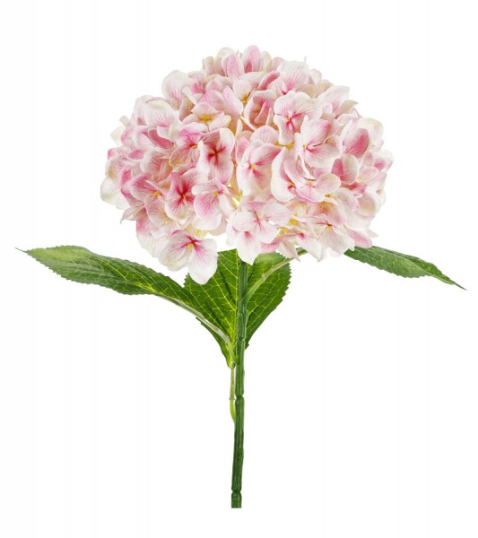 Künstliche Hortensie - rosa - 69 cm