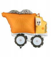 Supershape-Folienballon "Lastwagen" - 100 x 94 cm
