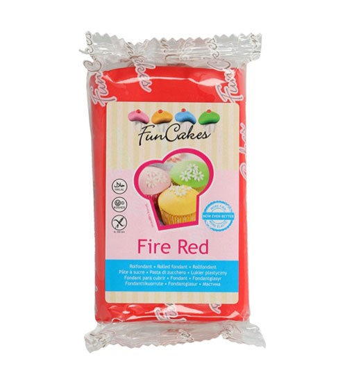 FunCakes Fondant - rot - 250g