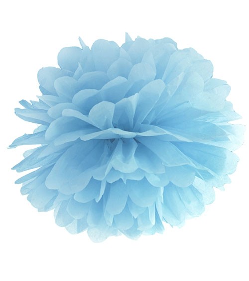 Pom Pom - 35 cm - hellblau