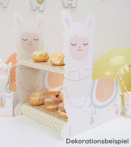 Cupcake-Ständer "Lama Love"