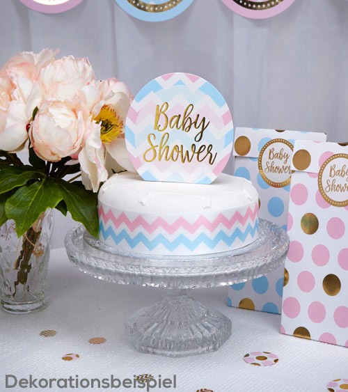 Cake-Topper "Baby Shower"