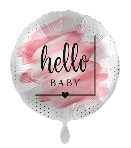 Folienballon "Welcome to the World, Baby Girl"