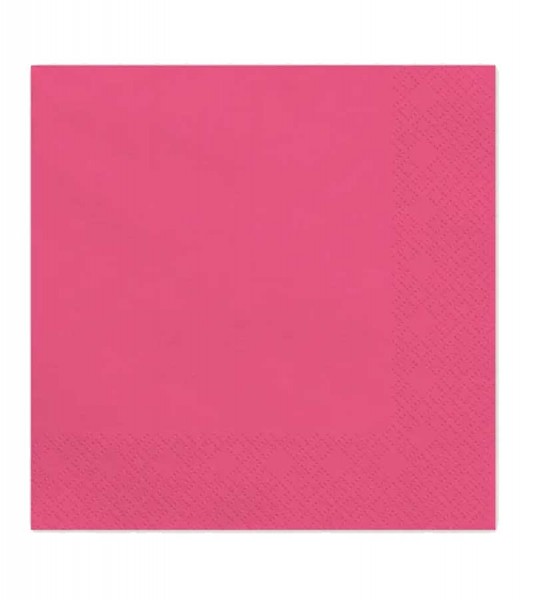 Servietten - pink - 20 Stück