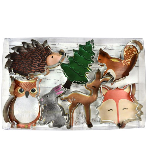 Ausstechformen-Set "Woodland" - 7-teilig